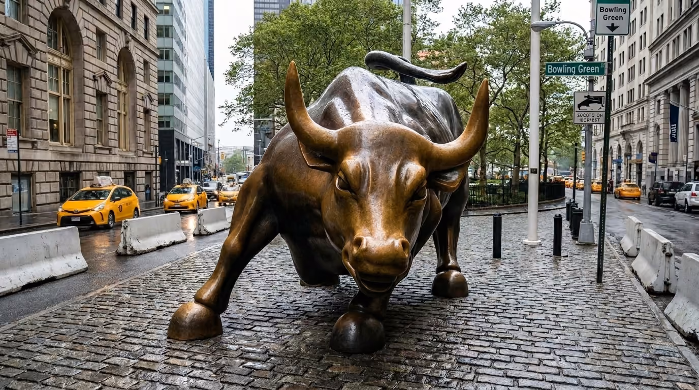Estátua do touro de Wall Street